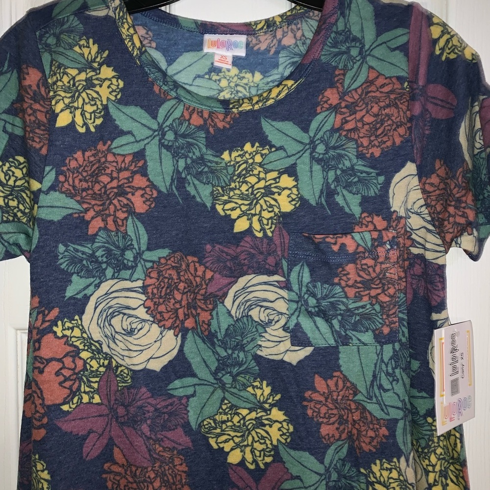 NWT LuLaRoe Carly floral dress